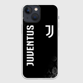 Чехол для iPhone 13 mini с принтом JUVENTUS | ЮВЕНТУС (Z) в Тюмени,  |  | arsenal | bayern | bayern munchen | borussia | chelsea | fc barca | juventus | liverp | manchester city | manchester united | milan | real madrid | арсенал | бавария | барселона | боруссия | манчестер сити | манчестер