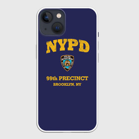 Чехол для iPhone 13 с принтом Бруклин 9 9 департамент NYPD в Тюмени,  |  | Тематика изображения на принте: 99 | brooklyn 99 | police | бруклин | бруклин 9 9 | девять девять | департамент | джейк | джеффордс | значок | логотип | нью йорк | перальта | сериал | терри | чарльз бойл
