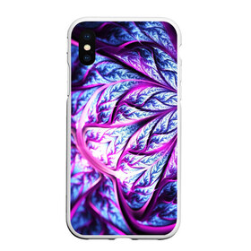 Чехол для iPhone XS Max матовый с принтом FRACTAL COLLECTION в Тюмени, Силикон | Область печати: задняя сторона чехла, без боковых панелей | abstract | abstraction | color | fractal | geometry | paitnt | polygon | polygonal | psy | абстракция | геометрия | краски | неоновые | полигоны | психоделика | фрактал