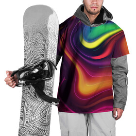 Накидка на куртку 3D с принтом Acid Club в Тюмени, 100% полиэстер |  | acid | hyper | neon | абстракция | дискотека | кислота | кислотная футболка | кислотный цвет | клуб | клубная | неон | неоновый свет | ночной | хайп | хайпер