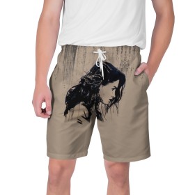 Мужские шорты 3D с принтом 8 марта в Тюмени,  полиэстер 100% | прямой крой, два кармана без застежек по бокам. Мягкая трикотажная резинка на поясе, внутри которой широкие завязки. Длина чуть выше колен | 