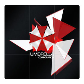 Магнитный плакат 3Х3 с принтом UMBRELLA CORP. в Тюмени, Полимерный материал с магнитным слоем | 9 деталей размером 9*9 см | biohazard | biohazard 7 | crocodile | fang | game | hand | monster | new umbrella | resident evil | resident evil 7 | umbrella | umbrella corp | umbrella corporation | zombie | обител