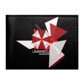 Обложка для студенческого билета с принтом UMBRELLA CORP. в Тюмени, натуральная кожа | Размер: 11*8 см; Печать на всей внешней стороне | biohazard | biohazard 7 | crocodile | fang | game | hand | monster | new umbrella | resident evil | resident evil 7 | umbrella | umbrella corp | umbrella corporation | zombie | обител