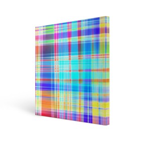 Холст квадратный с принтом Неоновая сетка в Тюмени, 100% ПВХ |  | Тематика изображения на принте: неон | неоновая сетка | неоновый принт | палитра цветов | сетка | спектр цветов | текстуры