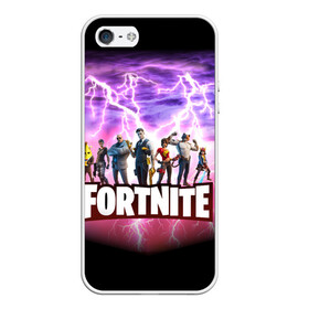 Чехол для iPhone 5/5S матовый с принтом Fortnite в Тюмени, Силикон | Область печати: задняя сторона чехла, без боковых панелей | 2 | fortnite | killer | maniac | быстрый | герои | гроза | дедпул | детей | для | игры | кровавый | молнии | неон | новый | одиночка | пистолет | ромбы | свет | сезон | тихий | треугольники | фанат | фо