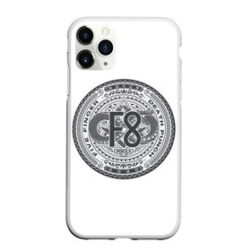 Чехол для iPhone 11 Pro Max матовый с принтом FFDP F8 в Тюмени, Силикон |  | death | finger | five | logo | ouroboros | punch | rock | snake | змея | лого | рок | уроборос
