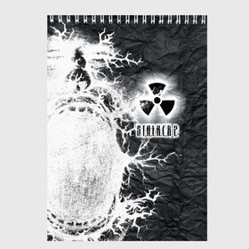 Скетчбук с принтом Сталкер в Тюмени, 100% бумага
 | 48 листов, плотность листов — 100 г/м2, плотность картонной обложки — 250 г/м2. Листы скреплены сверху удобной пружинной спиралью | 2 | ap | call | chernobyl | chernobylite | cnfkrth | engine | game | gsc | pripyat | pro | s.t.a.l.k.e.r. | stalker | unreal | world | антишнапс | второй | выход | зов | лучшие | новости | припяти | с.т.а.л.к.е.р. | сталкер | сюжет | тень | т