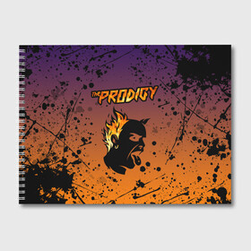 Альбом для рисования с принтом THE PRODIGY в Тюмени, 100% бумага
 | матовая бумага, плотность 200 мг. | Тематика изображения на принте: keith charles flint | prodigy | the prodigy | альтернативный дэнс | бигбит | брейкбит | кит флинт | лиам хоулетт | максим реалити | техно | электроник рок | электропанк