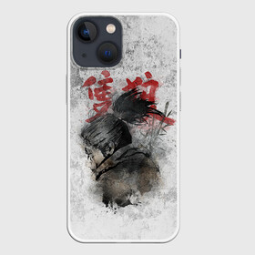 Чехол для iPhone 13 mini с принтом SEKIRO SHADOW DIE TWICE в Тюмени,  |  | samurai | sekiro | sekiro: shadows die twice | shadow | самураи | секиро:тени умирают дважды | тени