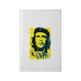 Обложка для паспорта матовая кожа с принтом Че Гевара в Тюмени, натуральная матовая кожа | размер 19,3 х 13,7 см; прозрачные пластиковые крепления | ernesto guevara | голова | известный | куба | личность | популярный | революционер | революция | че | че гевара | человек | эрнесто
