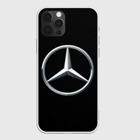 Чехол для iPhone 12 Pro Max с принтом MERCEDES-BENZ CARBON | МЕРСЕДЕС в Тюмени, Силикон |  | amg | auto | carbon | mercedes | sport | авто | автомобиль | автомобильные | амг | бренд | карбон | марка | машины | мерседес | спорт