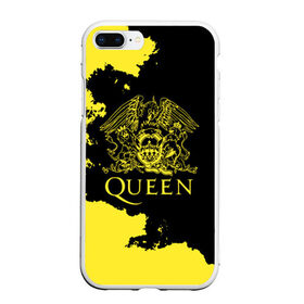 Чехол для iPhone 7Plus/8 Plus матовый с принтом Queen в Тюмени, Силикон | Область печати: задняя сторона чехла, без боковых панелей | freddie mercury | paul rodgers | queen | quen | the | богемская рапсодия | брайан мэй | глэм | группа | джон дикон | квин | королева | куин | меркури | меркьюри | музыкант | мэркури | песня | поп | роджер тейлор | рок