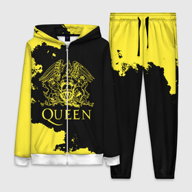 Женский костюм 3D с принтом Queen в Тюмени,  |  | freddie mercury | paul rodgers | queen | quen | the | богемская рапсодия | брайан мэй | глэм | группа | джон дикон | квин | королева | куин | меркури | меркьюри | музыкант | мэркури | песня | поп | роджер тейлор | рок