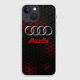 Чехол для iPhone 13 mini с принтом AUDI | АУДИ в Тюмени,  |  | audi | auto | sport | авто | автомобиль | автомобильные | ауди | бренд | марка | машины | спорт