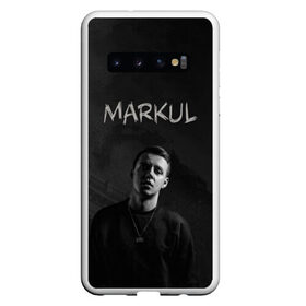 Чехол для Samsung Galaxy S10 с принтом MARKUL в Тюмени, Силикон | Область печати: задняя сторона чехла, без боковых панелей | depression | gang | great | green | markul | park | маркул