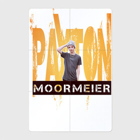 Магнитный плакат 2Х3 с принтом Payton Moormeier в Тюмени, Полимерный материал с магнитным слоем | 6 деталей размером 9*9 см | Тематика изображения на принте: payton | payton moormeier | мормайер | мормиер | пейтон моормиер | пейтон мурмиер | пэйтон