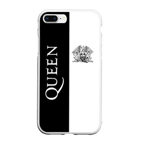 Чехол для iPhone 7Plus/8 Plus матовый с принтом Queen в Тюмени, Силикон | Область печати: задняя сторона чехла, без боковых панелей | freddie mercury | paul | queen | quen | богемская рапсодия | брайан мэй | глэм | группа | джон дикон | квин | королева | куин | меркури | меркьюри | музыкант | мэркури | певец | песня | поп | роджер тейлор | рок