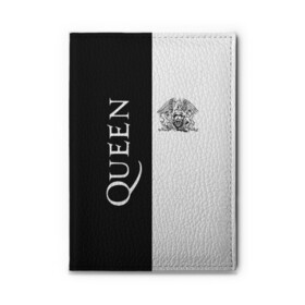 Обложка для автодокументов с принтом Queen в Тюмени, натуральная кожа |  размер 19,9*13 см; внутри 4 больших “конверта” для документов и один маленький отдел — туда идеально встанут права | freddie mercury | paul | queen | quen | богемская рапсодия | брайан мэй | глэм | группа | джон дикон | квин | королева | куин | меркури | меркьюри | музыкант | мэркури | певец | песня | поп | роджер тейлор | рок