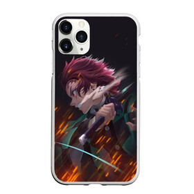 Чехол для iPhone 11 Pro матовый с принтом KIMETSU NO YAIBA в Тюмени, Силикон |  | demon slayer | kimetsu no yaiba | nezuko | shinobu | slayer | tanjiro | zenitsu | гию томиока | зенитцу | иноске хашибира | клинок рассекающий демонов | незуко | танджиро | шинобу кочо