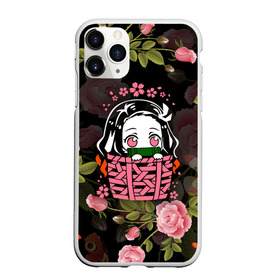 Чехол для iPhone 11 Pro матовый с принтом KIMETSU NO YAIBA в Тюмени, Силикон |  | demon slayer | kimetsu no yaiba | nezuko | shinobu | slayer | tanjiro | zenitsu | гию томиока | зенитцу | иноске хашибира | клинок рассекающий демонов | незуко | танджиро | шинобу кочо