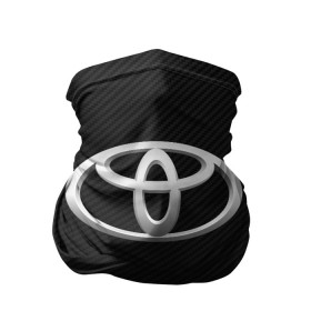 Бандана-труба 3D с принтом Toyota carbon в Тюмени, 100% полиэстер, ткань с особыми свойствами — Activecool | плотность 150‒180 г/м2; хорошо тянется, но сохраняет форму | 2020 | alphard | auto | camry | corolla | highlander | hilux | land cruiser 200 | prado | rav4 | sport | supra | toyota | tundra | авто | автомобиль | автомобильные | альфард | бренд | камри | марка | машины | спорт | тойота