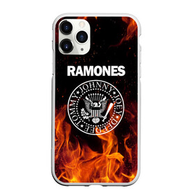 Чехол для iPhone 11 Pro Max матовый с принтом Ramones в Тюмени, Силикон |  | music | ramones | rock | музыка | рамонез | рамонес | рамонс | рок