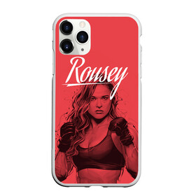 Чехол для iPhone 11 Pro матовый с принтом Ronda Rousey в Тюмени, Силикон |  | mma | ronda rousey | rowdy | ufc | мма | ронда роузи