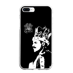 Чехол для iPhone 7Plus/8 Plus матовый с принтом Queen в Тюмени, Силикон | Область печати: задняя сторона чехла, без боковых панелей | freddie mercury | paul | queen | quen | богемская рапсодия | брайан мэй | глэм | группа | джон дикон | квин | королева | куин | меркури | меркьюри | музыкант | мэркури | певец | песня | поп | роджер тейлор | рок