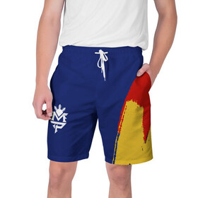 Мужские шорты 3D с принтом Manny Pacquiao в Тюмени,  полиэстер 100% | прямой крой, два кармана без застежек по бокам. Мягкая трикотажная резинка на поясе, внутри которой широкие завязки. Длина чуть выше колен | 