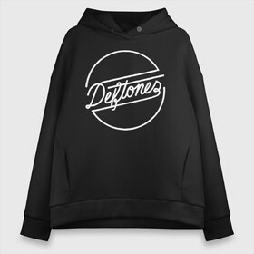 Женское худи Oversize хлопок с принтом Deftones в Тюмени, френч-терри — 70% хлопок, 30% полиэстер. Мягкий теплый начес внутри —100% хлопок | боковые карманы, эластичные манжеты и нижняя кромка, капюшон на магнитной кнопке | alternative metal | art rock | deftones | experimental rock | metal | nu metal | rock | альтернатива | метал | нюметал | рок | рокер | хард