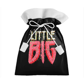 Подарочный 3D мешок с принтом Little Big в Тюмени, 100% полиэстер | Размер: 29*39 см | Тематика изображения на принте: 20 | 2020 | big | eurovision | little | music | биг | бузова | евровидение | ильич | литл | музыка