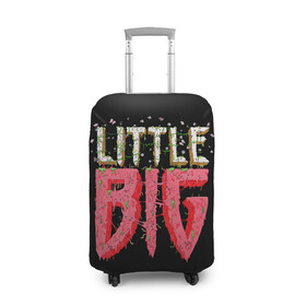 Чехол для чемодана 3D с принтом Little Big в Тюмени, 86% полиэфир, 14% спандекс | двустороннее нанесение принта, прорези для ручек и колес | 20 | 2020 | big | eurovision | little | music | биг | бузова | евровидение | ильич | литл | музыка