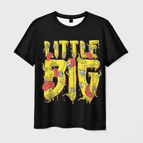 Мужская футболка 3D с принтом Little Big в Тюмени, 100% полиэфир | прямой крой, круглый вырез горловины, длина до линии бедер | 20 | 2020 | big | eurovision | little | music | биг | бузова | евровидение | ильич | литл | музыка