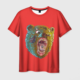 Мужская футболка 3D с принтом Little Big в Тюмени, 100% полиэфир | прямой крой, круглый вырез горловины, длина до линии бедер | 20 | 2020 | bear | big | eurovision | little | music | rus | russia | биг | бузова | евровидение | ильич | крыса | литл | медведь | музыка | россия