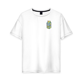 Женская футболка хлопок Oversize с принтом Lyrical Lemonade в Тюмени, 100% хлопок | свободный крой, круглый ворот, спущенный рукав, длина до линии бедер
 | hip hop | lil pump | lyrical | lyrical lemonade | rap | реп