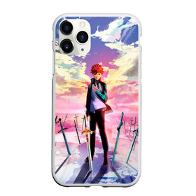 Чехол для iPhone 11 Pro матовый с принтом Emiya Shirou в Тюмени, Силикон |  | anime | emiya shirou | fate stay night | guns | аниме | энима широу