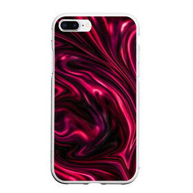 Чехол для iPhone 7Plus/8 Plus матовый с принтом Abstract Fluid в Тюмени, Силикон | Область печати: задняя сторона чехла, без боковых панелей | texture