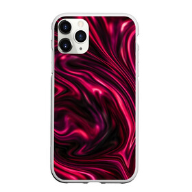 Чехол для iPhone 11 Pro Max матовый с принтом Abstract Fluid в Тюмени, Силикон |  | texture