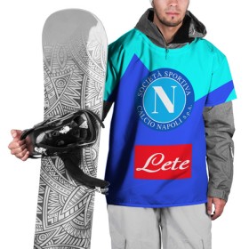 Накидка на куртку 3D с принтом Наполи в Тюмени, 100% полиэстер |  | napoli | италия | наполи | неаполь | футбол