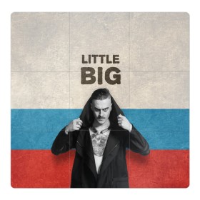 Магнитный плакат 3Х3 с принтом Little Big в Тюмени, Полимерный материал с магнитным слоем | 9 деталей размером 9*9 см | little big | евровидение