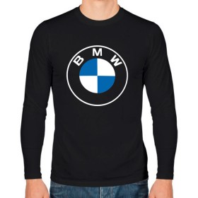 Мужской лонгслив хлопок с принтом BMW LOGO 2020 в Тюмени, 100% хлопок |  | bmw | bmw motorsport | bmw performance | carbon | m | motorsport | performance | sport | бмв | карбон | моторспорт | спорт