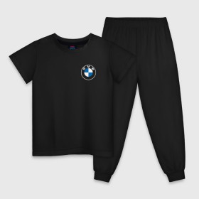 Детская пижама хлопок с принтом BMW LOGO 2020 в Тюмени, 100% хлопок |  брюки и футболка прямого кроя, без карманов, на брюках мягкая резинка на поясе и по низу штанин
 | Тематика изображения на принте: bmw | bmw motorsport | bmw performance | carbon | m | motorsport | performance | sport | бмв | карбон | моторспорт | спорт