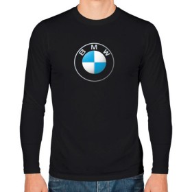 Мужской лонгслив хлопок с принтом BMW LOGO 2020 в Тюмени, 100% хлопок |  | Тематика изображения на принте: bmw | bmw motorsport | bmw performance | carbon | m | motorsport | performance | sport | бмв | карбон | моторспорт | спорт