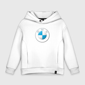 Детское худи Oversize хлопок с принтом BMW LOGO 2020 в Тюмени, френч-терри — 70% хлопок, 30% полиэстер. Мягкий теплый начес внутри —100% хлопок | боковые карманы, эластичные манжеты и нижняя кромка, капюшон на магнитной кнопке | bmw | bmw motorsport | bmw performance | carbon | m | motorsport | performance | sport | бмв | карбон | моторспорт | спорт