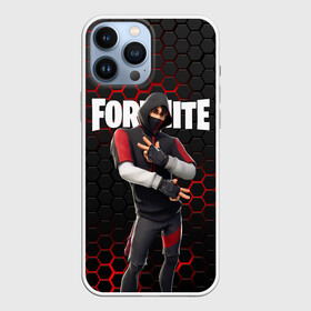 Чехол для iPhone 13 Pro Max с принтом FORTNITE IKONIK | ФОРТНАЙТ ИКОНИК в Тюмени,  |  | fortnite | fortnite 2 | fortnite x маршмелло | ikonik | marshmello | ninja | ninja streamer | иконик | ниндзя | фортнайт | фортнайт 2 | фортнайт глава 2