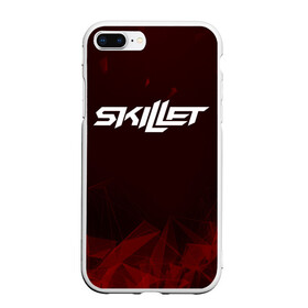 Чехол для iPhone 7Plus/8 Plus матовый с принтом Skillet в Тюмени, Силикон | Область печати: задняя сторона чехла, без боковых панелей | skillet | альтернативный метал | альтернативный рок | джен леджер | джон купер | индастриал метал | кори купер | сет моррисон | хард рок | христианский метал | христианский рок