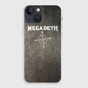 Чехол для iPhone 13 mini с принтом Megadeth | Мегадеф (Z) в Тюмени,  |  | Тематика изображения на принте: dave mustaine | megadeth | music | rock | дирк вербурен | дэвид эллефсон | дэйв мастейн | кико лоурейро | мегадеф | музыка | рок | трэш метал | хард рок | хеви метал