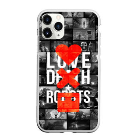 Чехол для iPhone 11 Pro матовый с принтом LOVE DEATH ROBOTS (LDR) в Тюмени, Силикон |  | Тематика изображения на принте: death | fantastic | future | ldr | love | love death and robots | love death robots | netflix | robots | sci fi | будущее | лдр | любовь | нетфликс | роботы | фантастика