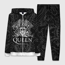 Женский костюм 3D с принтом QUEEN | КВИН (Z) в Тюмени,  |  | queen | rock | we will rock you | брайан мэи | группа queen | группа квин | джон дикон | квин | королева | король | роджер тейлор | рок | фредди меркьюри