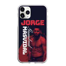 Чехол для iPhone 11 Pro матовый с принтом Jorge Masvidal в Тюмени, Силикон |  | gamebred | jorge masvidal | masvidal | mma | ufc | масвидаль | мма | хорхе масвидаль